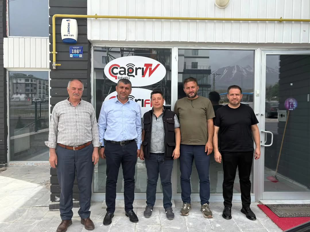 AK Parti Develi İlçe Teşkilatı Çağrıtvmedyagrup Develi Gündem Medya Ofisimizi Ziyaret Etti