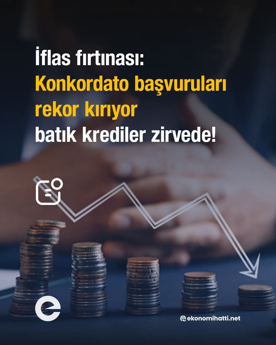 Türkiye’de şirketlerin mali krizi derinleşiyor.