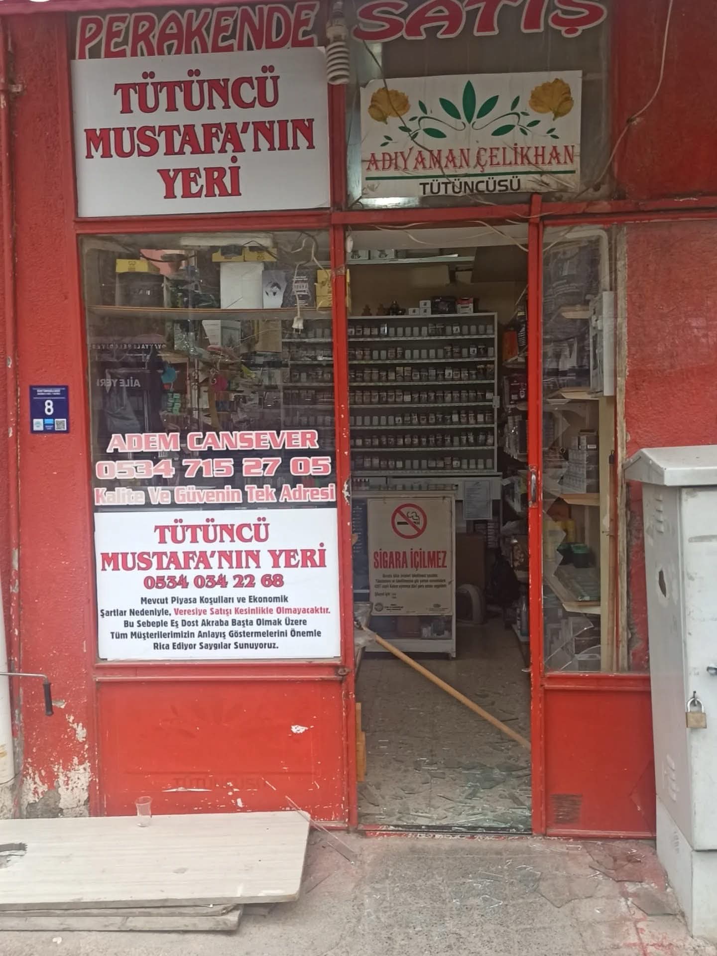 *Yahyalı’da Tütün Mamulleri Satan İşyerine Bir Hırsızlık Daha.*