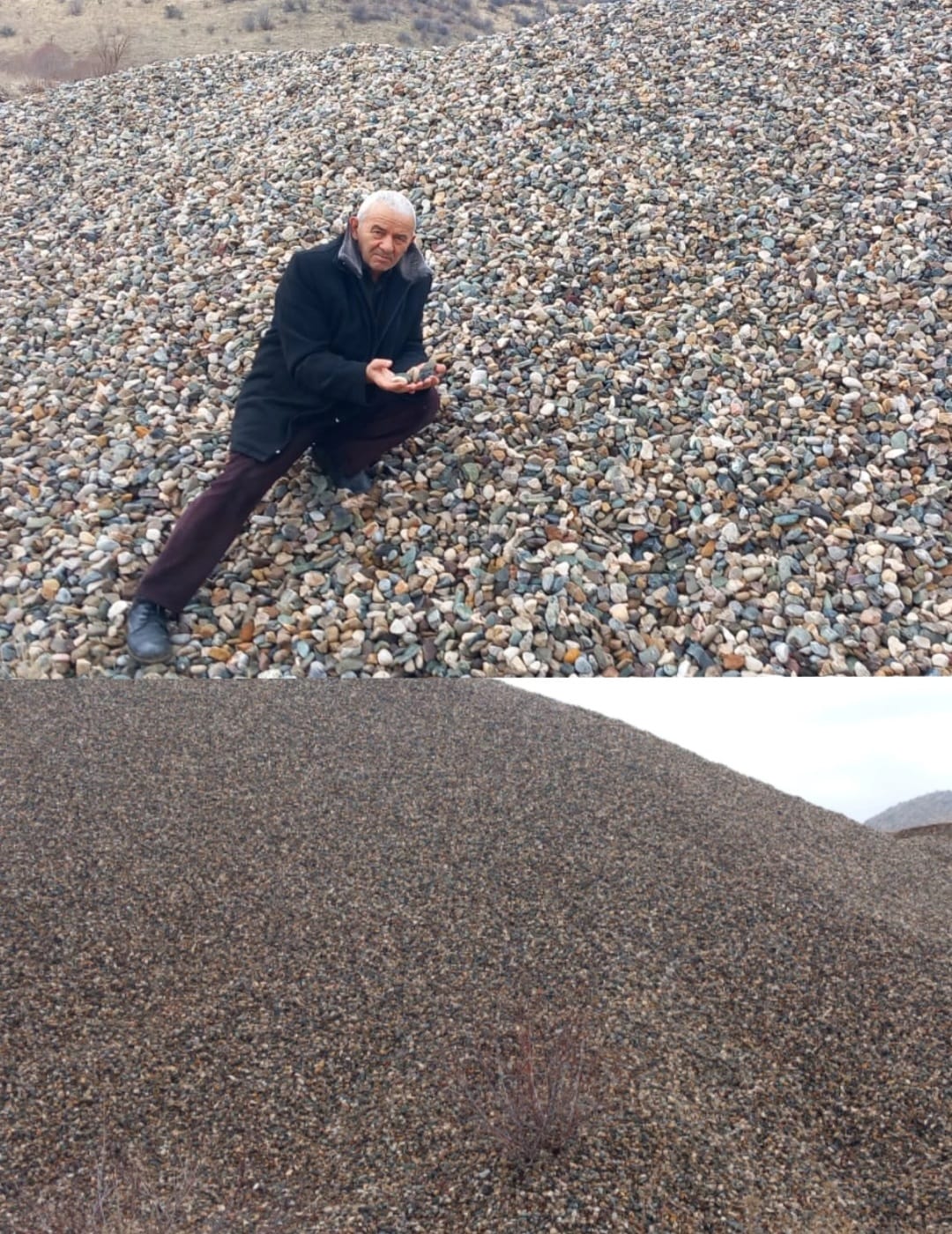 ZAMANTI IRMAĞININ ÇAKIL TAŞLARININ DEĞERİ ARTIYOR.