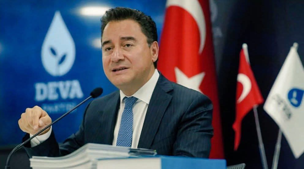 Deva Partisi lideri Ali Babacan: 